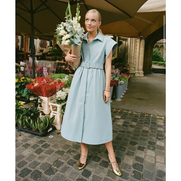 TUCKERNUCK Slate Blue Chloe Dress NWT Size XS - Picture 2 of 13